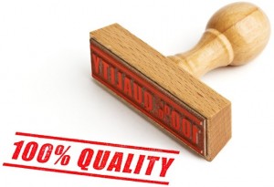 100% quality stamp 100% quality stamp