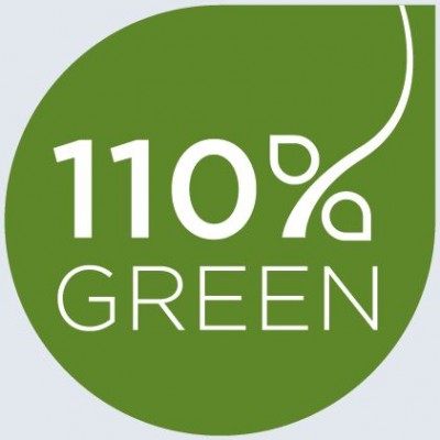 110% Green logo
