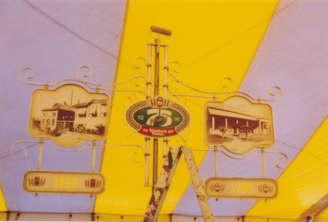 1995: 75th anniversary of Windhoek beer 1995: 75th anniversary of Windhoek beer