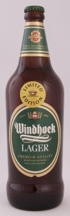 Windhoek Lager bottle: 2008 — 750ml returnable bottle Windhoek Lager bottle: 2008 — 750ml returnable bottle