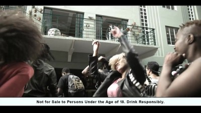 Amstel Lite TVC: "Make Your Play" The Drummer social scene screengrab Amstel Lite TVC: "Make Your Play" The Drummer social scene screengrab