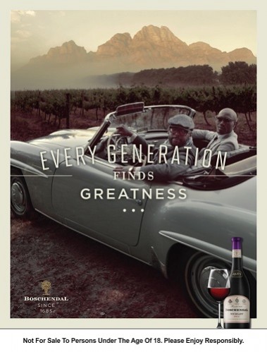 Boschendal Vintage Car Ad Boschendal Vintage Car Ad