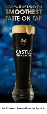 Castle Milk Stout Smoothest Taste on Tap