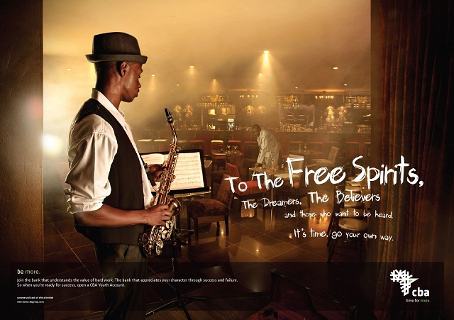 Commercial Bank of Africa "Be More" To the Free Spirits. Halo Advertising Commercial Bank of Africa "Be More" To the Free Spirits. Halo Advertising