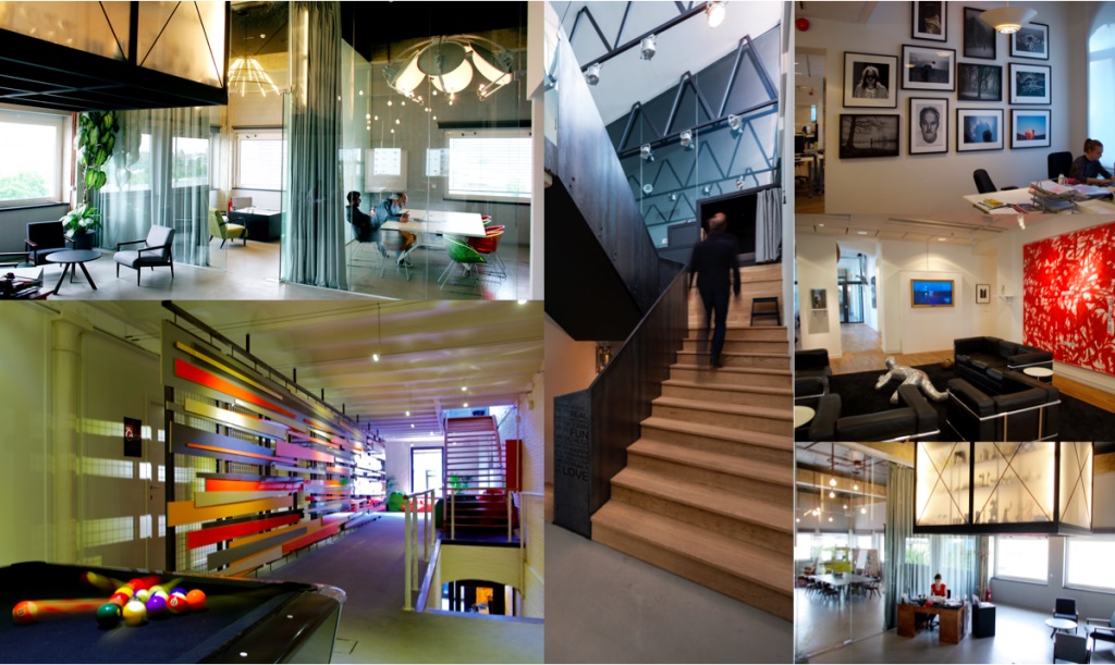 Images (clockwise from top left): Bruketa i Zinic, Zagreb; Cloud Nine, Sweden; Emakina, Brussels. Images (clockwise from top left): Bruketa i Zinic, Zagreb; Cloud Nine, Sweden; Emakina, Brussels.