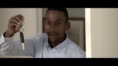 Nedbank's Making Things Really Happen Bathtime TVC screengrab: Lesedi with car key