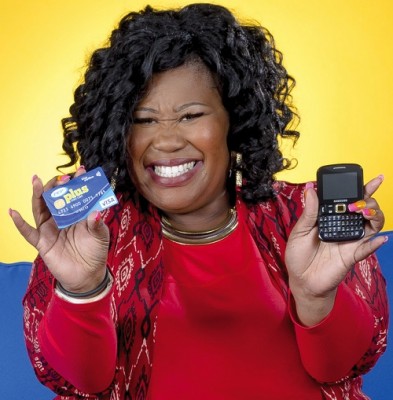 Nomsa with PEPplus debit card