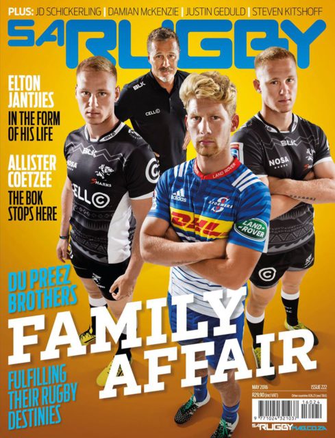 SA Rugby, May 2016 SA Rugby, May 2016