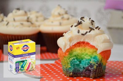 Snowflake Treats Rainbow Cake Kit. Credit: Facebook