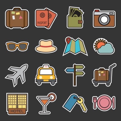 Travel Icon by taesmileland at FreeDigitalPhotos.net
