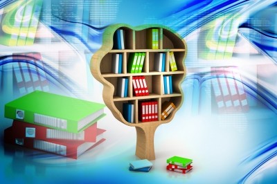 Tree Of Knowledge. Bookshelf by renjith krishnan courtesy of FreeDigitalPhotos.net