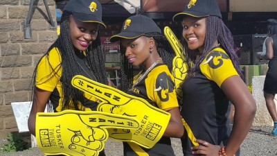 Tusker promotion at a sporting event