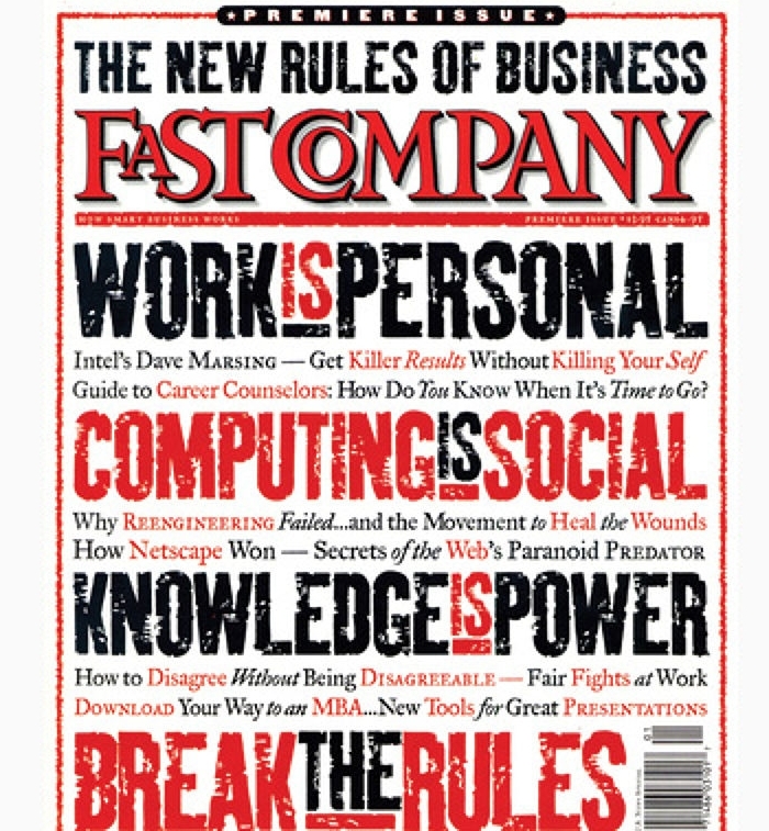 Fast Company: launch issue
