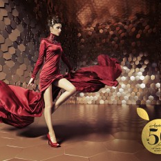 Appletiser SA Facebook 50th anniversary wine red dress