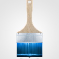 Cheil Kazakhastan for Samsung: Paint Brushes Waterfall