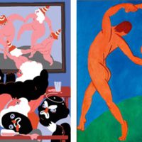 Collage - Noble Rot 14, Art of Inebriation by Egle Zvirblyte, The Dance II by Henri Matisse