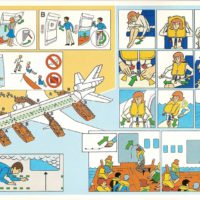 Finnair safety card