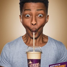 Joe Public poster for Steers Milkshakes Sbu