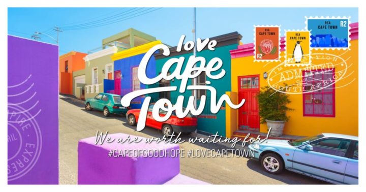 Love Cape Town we are worth waiting for postcard Bo-Kaap Love Cape Town we are worth waiting for postcard Bo-Kaap