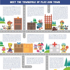 Meet the Townsfolk of Play-Doh Town