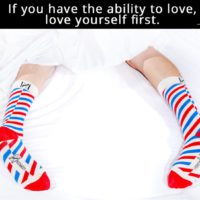 Nick Harry Love Yourself First Socks