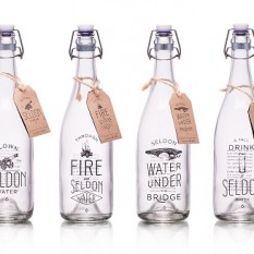 Seldon Water glass bottles 1