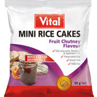 VITAL Rice Cakes Fruit Chutney