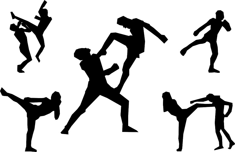 martial arts muay thai kickboxing courtesy of Pixabay.com